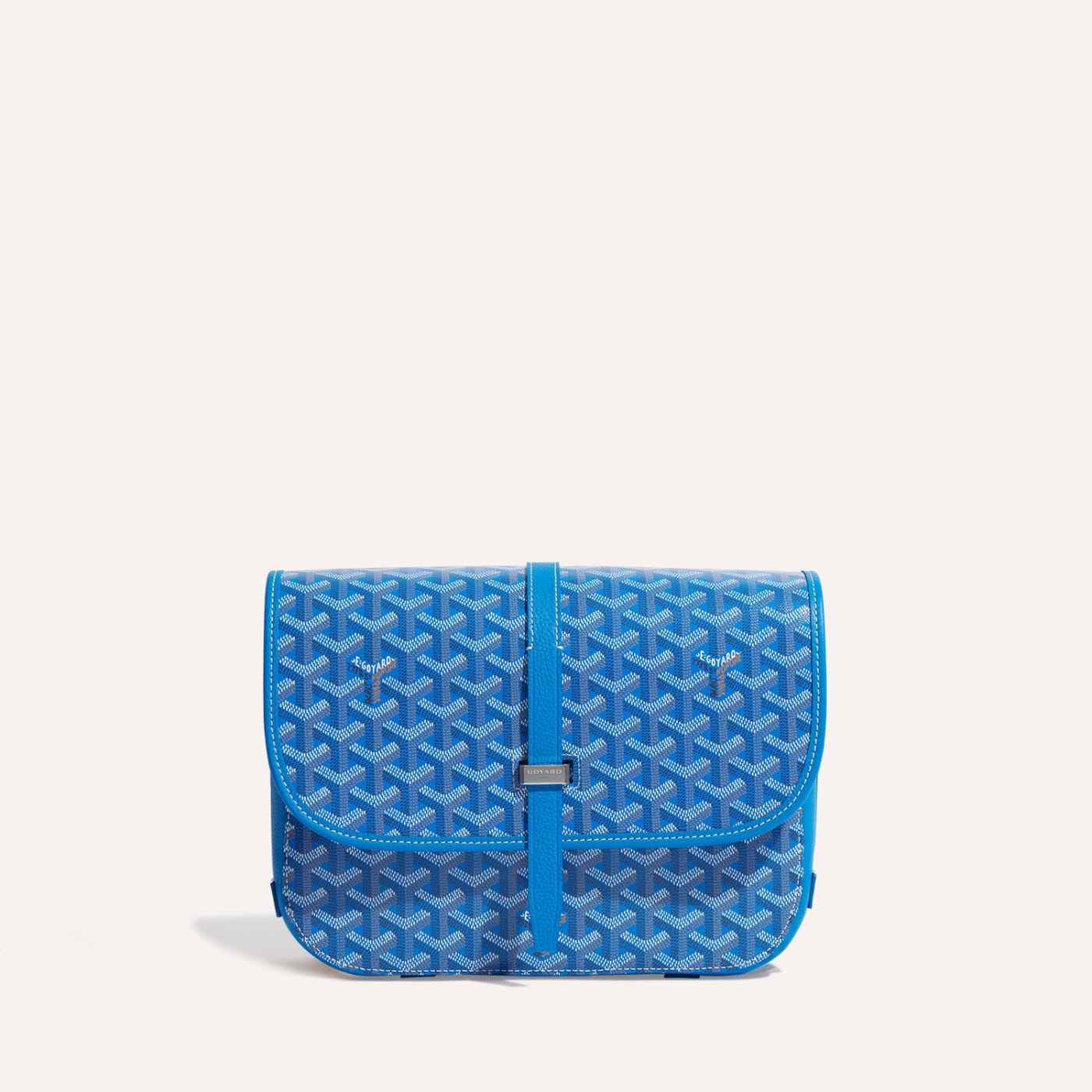 Goyard Belvedere MM Bag Sky Blue - Image 2